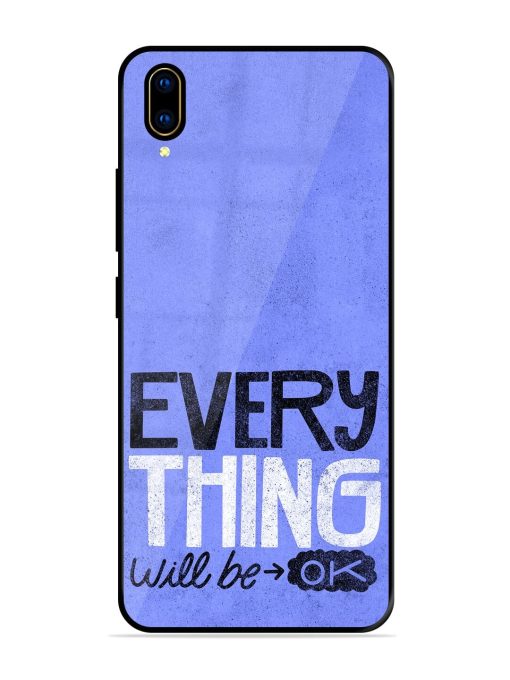 Hopeful Hues Glossy Soft Edge Case for Vivo V11 Pro Chachhi