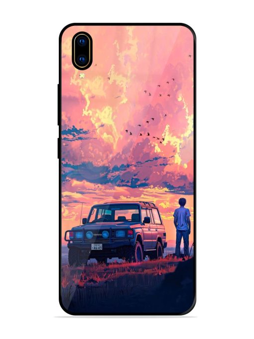 Solitude'S Horizon Glossy Soft Edge Case for Vivo V11 Pro Chachhi