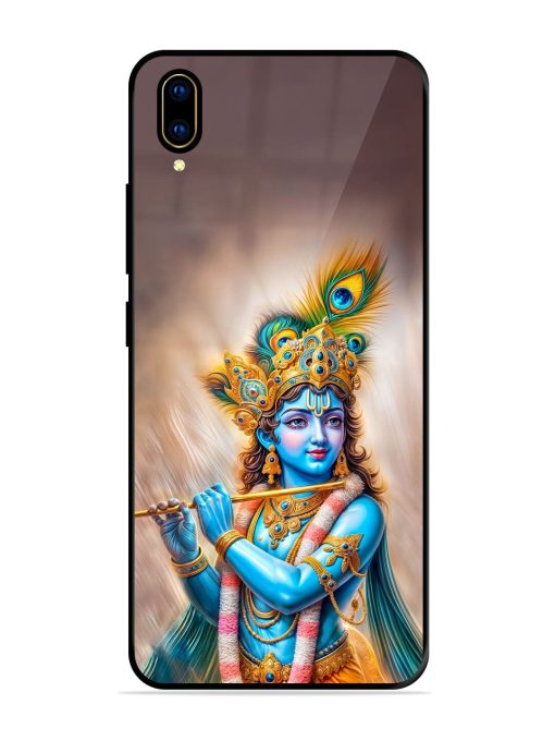 Divine Krishna Glossy Soft Edge Case for Vivo V11 Pro Chachhi