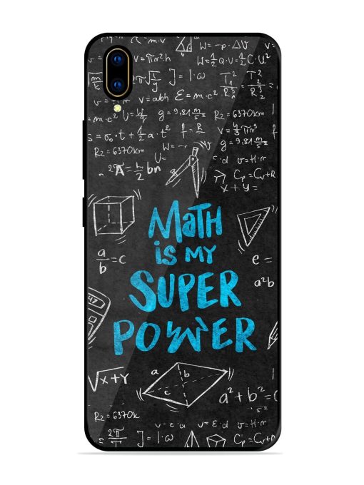 Math Magic Glossy Soft Edge Case for Vivo V11 Pro Chachhi