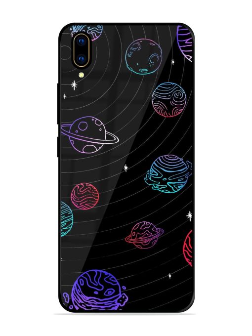 Cosmic Ballet Glossy Soft Edge Case for Vivo V11 Pro Chachhi