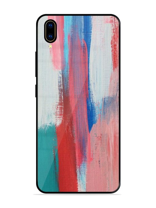 Colorful Chaos Glossy Soft Edge Case for Vivo V11 Pro Chachhi