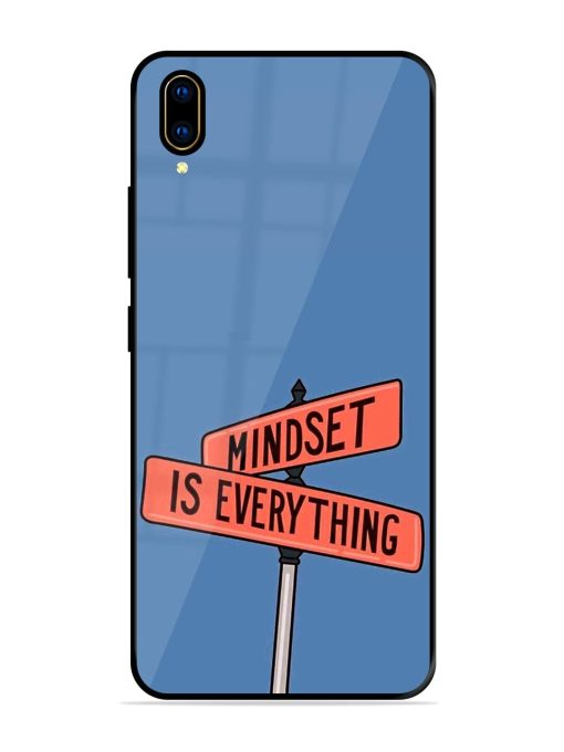 Mindset Matters Glossy Soft Edge Case for Vivo V11 Pro Chachhi