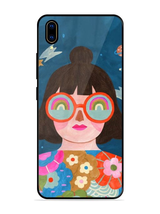 Dreamscape Vision Glossy Soft Edge Case for Vivo V11 Pro Chachhi