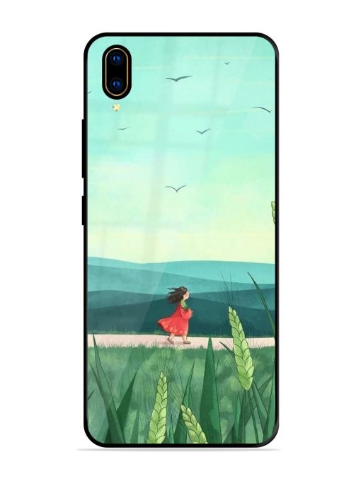 Solitude'S Serenity Glossy Soft Edge Case for Vivo V11 Pro Chachhi