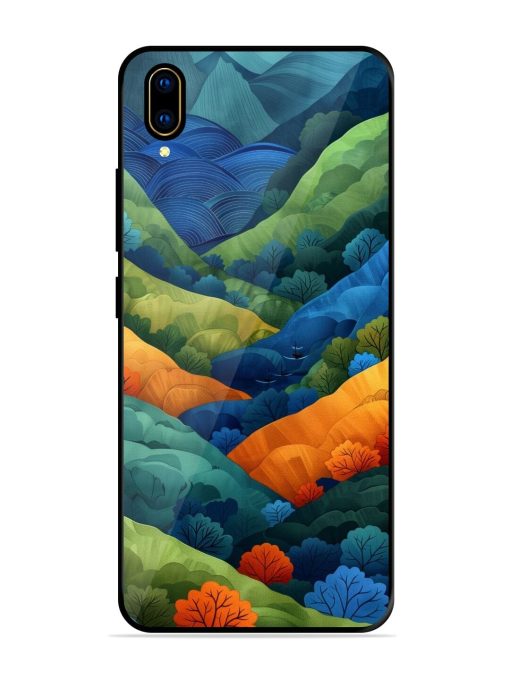 Serene Summits Glossy Soft Edge Case for Vivo V11 Pro Chachhi