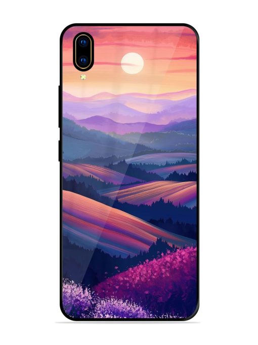 Twilight'S Embrace Glossy Soft Edge Case for Vivo V11 Pro Chachhi