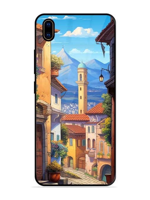 Tuscan Twilight Glossy Soft Edge Case for Vivo V11 Pro