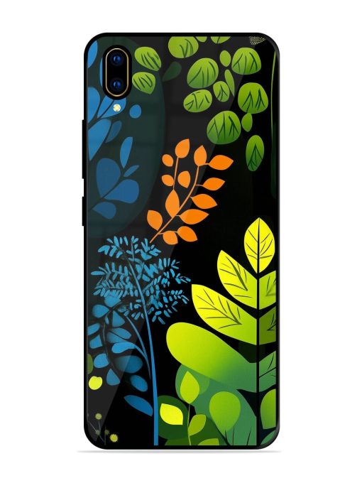 Midnight Garden Glossy Soft Edge Case for Vivo V11 Pro Chachhi