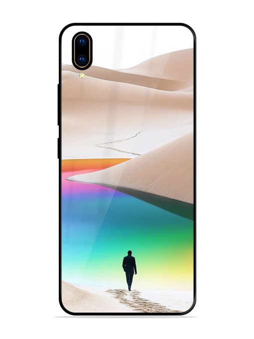 Desert Dreams Glossy Soft Edge Case for Vivo V11 Pro Chachhi