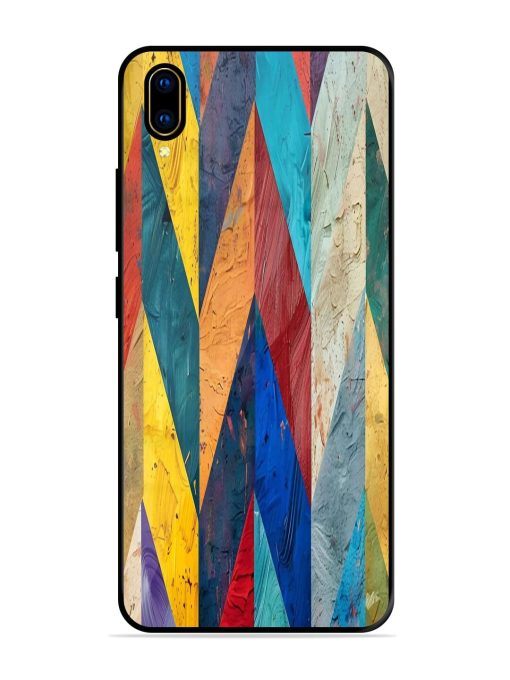 Abstract Tapestry Glossy Soft Edge Case for Vivo V11 Pro Chachhi