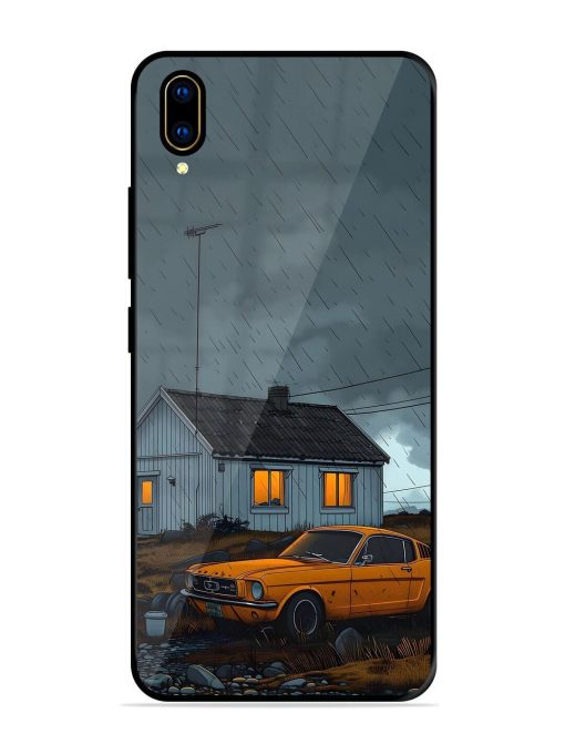 Rainy Day Retreat Glossy Soft Edge Case for Vivo V11 Pro Chachhi