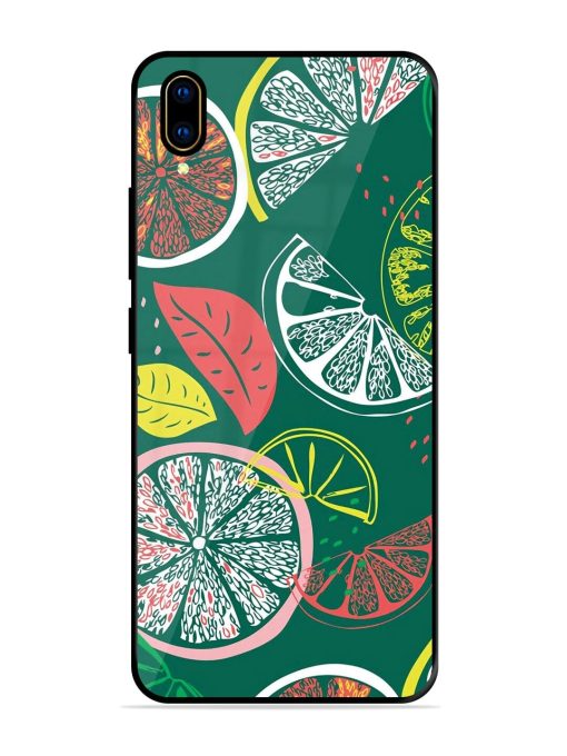 Citrus Symphony Glossy Soft Edge Case for Vivo V11 Pro