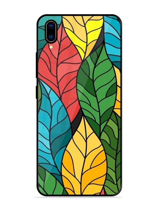 Foliage Fiesta Glossy Soft Edge Case for Vivo V11 Pro Chachhi