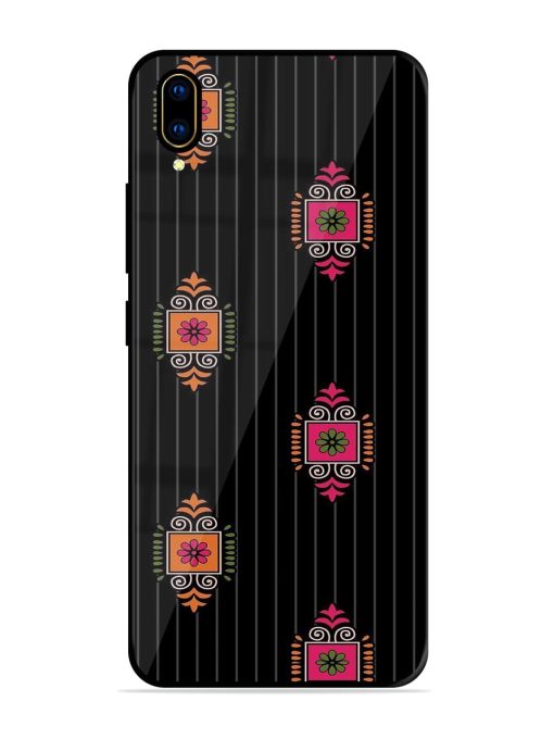 Ornate Elegance Glossy Soft Edge Case for Vivo V11 Pro Chachhi