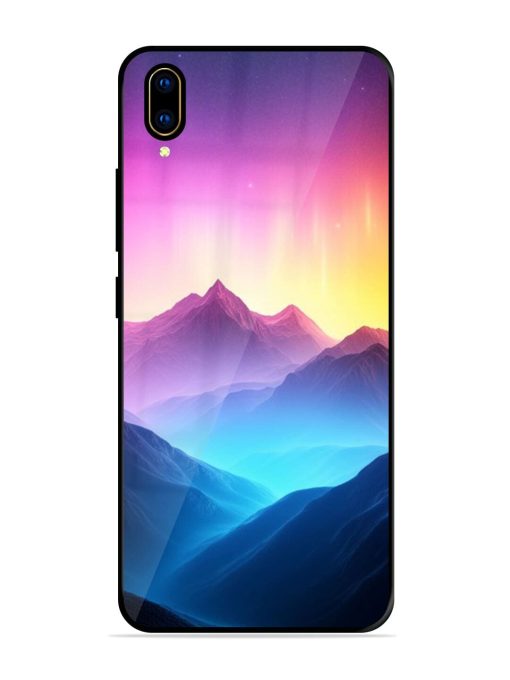 Cosmic Mountains Glossy Soft Edge Case for Vivo V11 Pro Chachhi