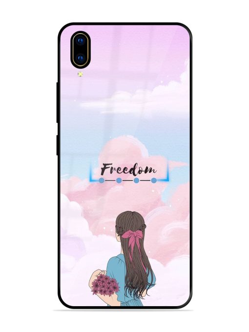 Skyward Dreams Glossy Soft Edge Case for Vivo V11 Pro Chachhi