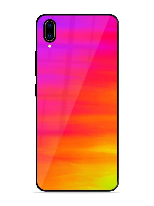 Neon Horizon Glossy Soft Edge Case for Vivo V11 Pro Chachhi