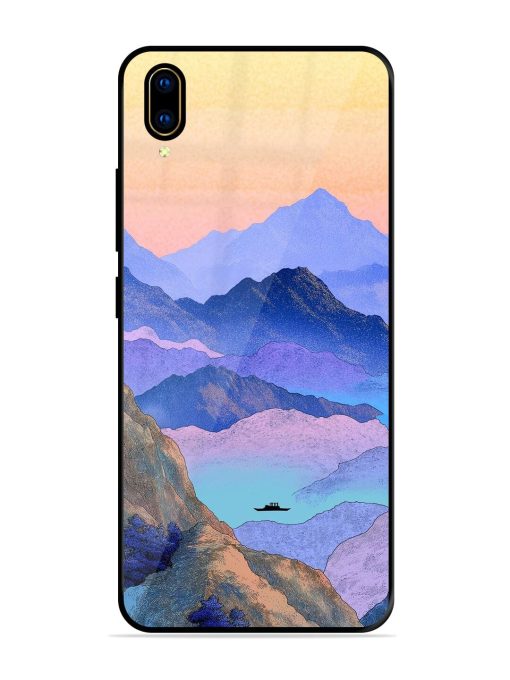 Mountain Mist Glossy Soft Edge Case for Vivo V11 Pro Chachhi