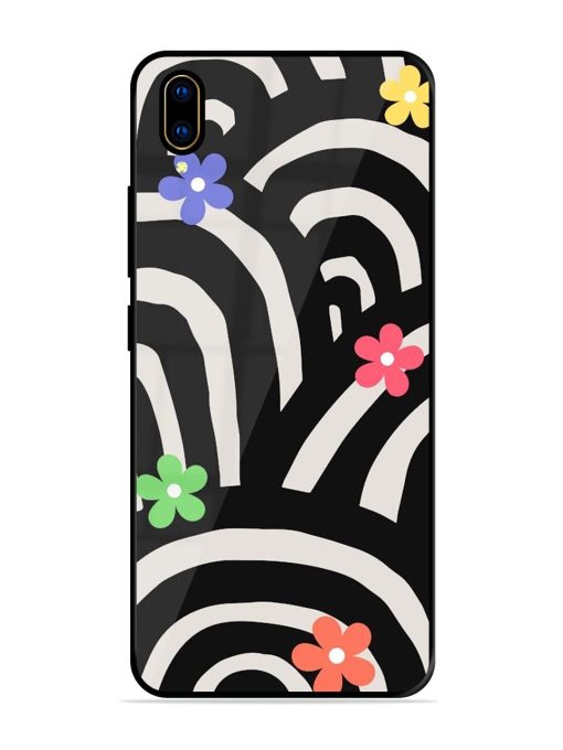 Rainbow Arcs Glossy Soft Edge Case for Vivo V11 Pro Chachhi