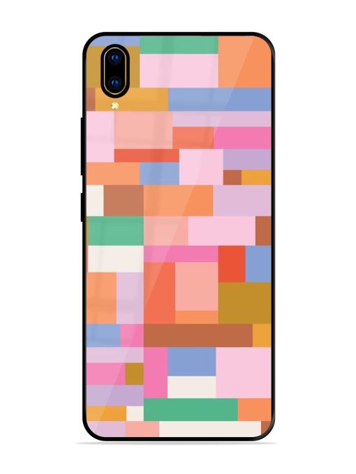 Colorful Chaos Glossy Soft Edge Case for Vivo V11 Pro Chachhi