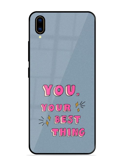 Self-Love Sparkles Glossy Soft Edge Case for Vivo V11 Pro Chachhi