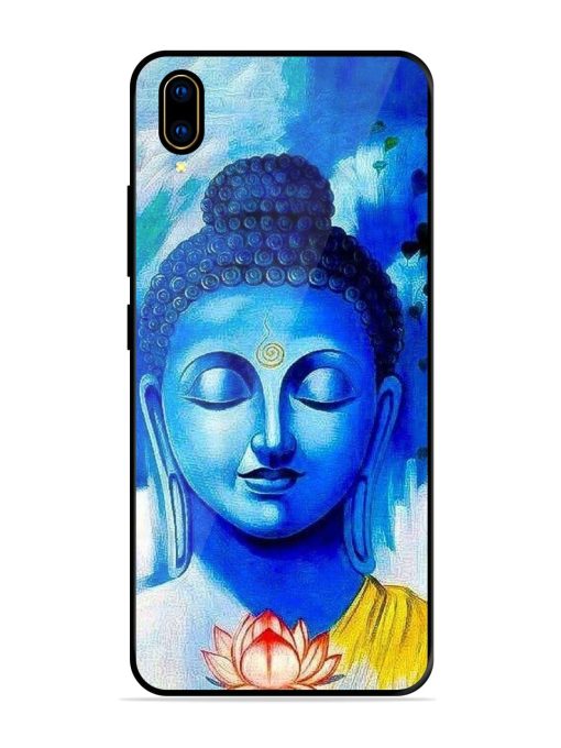 Serene Buddha With Lotus Glossy Soft Edge Case for Vivo V11 Pro Chachhi