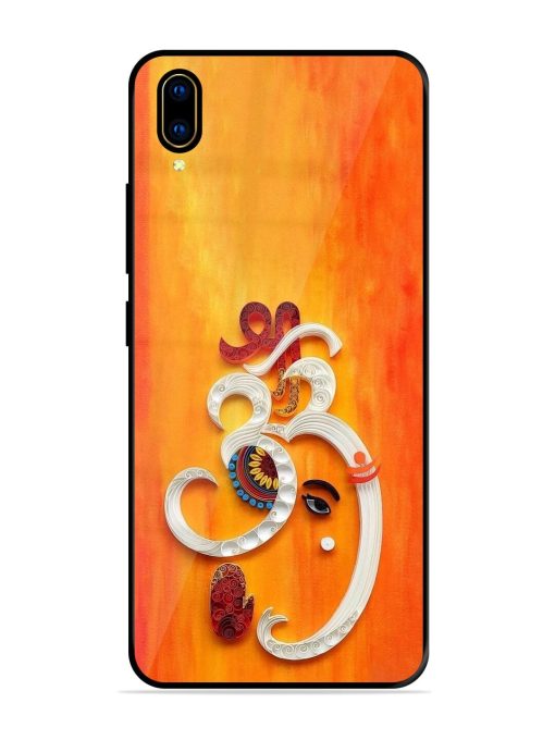 Ganesha In Quilling Art Glossy Soft Edge Case for Vivo V11 Pro Chachhi