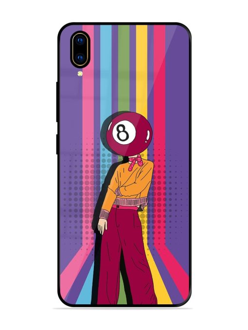 Eight Ball Fashionista Glossy Soft Edge Case for Vivo V11 Pro Chachhi