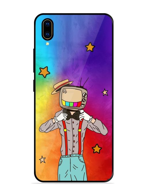 Tv Personality Glossy Soft Edge Case for Vivo V11 Pro Chachhi