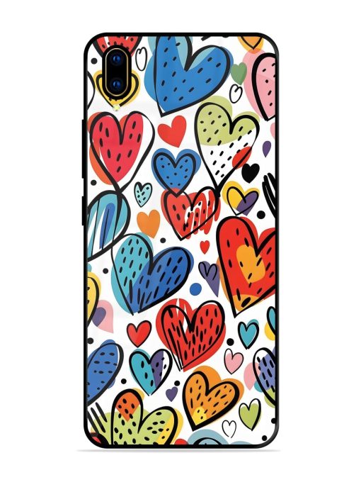 Heartfelt Harmony Glossy Soft Edge Case for Vivo V11 Pro