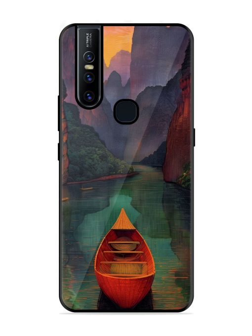 Serene Passage Glossy Soft Edge Case for Vivo V15 Chachhi