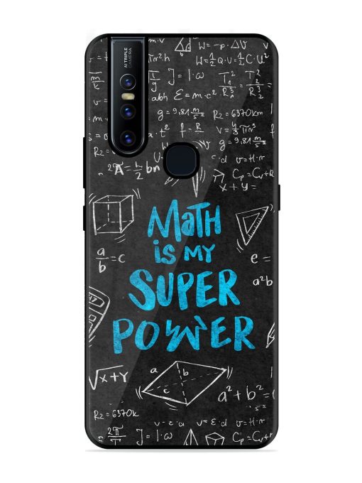 Math Magic Glossy Soft Edge Case for Vivo V15 Chachhi