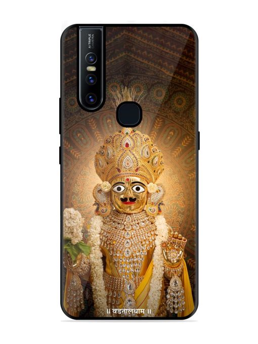 Hare Krishna Maharaj Glossy Soft Edge Case for Vivo V15 Chachhi