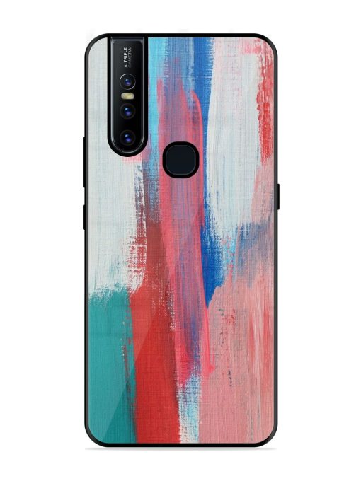 Colorful Chaos Glossy Soft Edge Case for Vivo V15 Chachhi