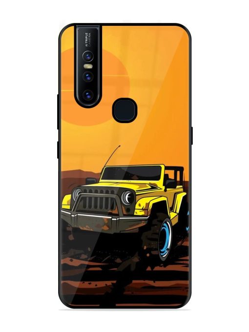 Sunset Cruise Glossy Soft Edge Case for Vivo V15 Chachhi