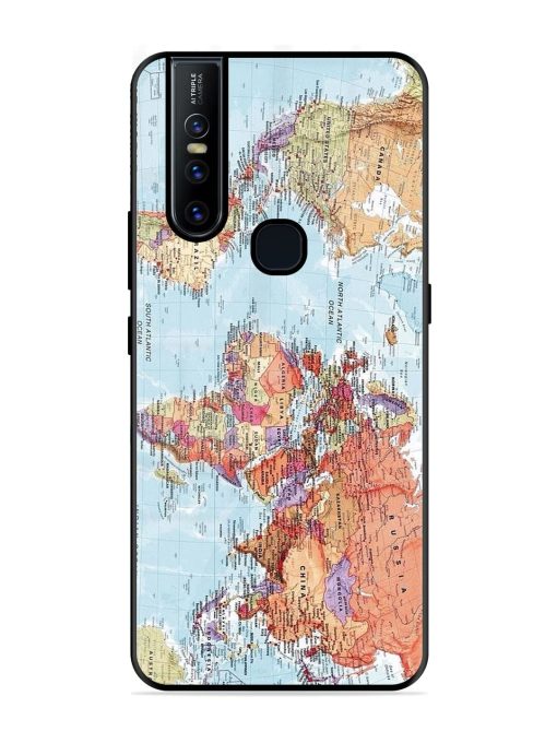 Our Blue Marble Glossy Soft Edge Case for Vivo V15 Chachhi