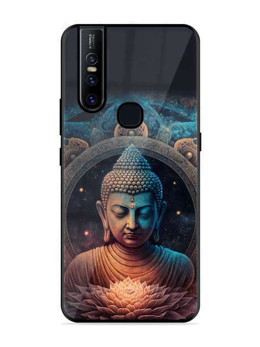 The Buddha Art Glossy Soft Edge Case for Vivo V15 Chachhi