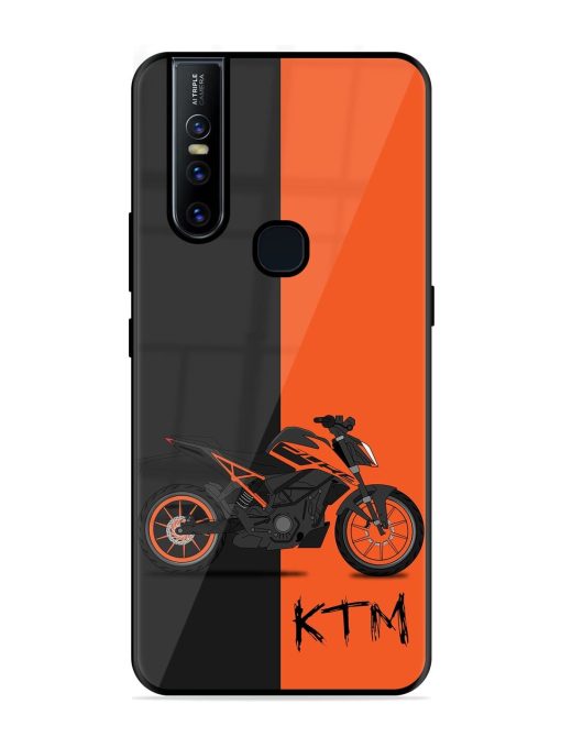 Orange Beast Glossy Soft Edge Case for Vivo V15 Chachhi