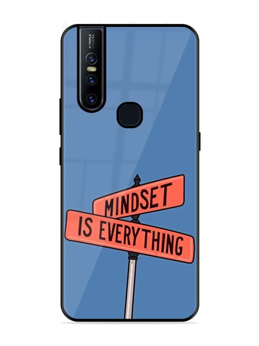 Mindset Matters Glossy Soft Edge Case for Vivo V15 Chachhi