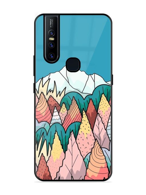 Mountain Dreamscape Glossy Soft Edge Case for Vivo V15 Chachhi