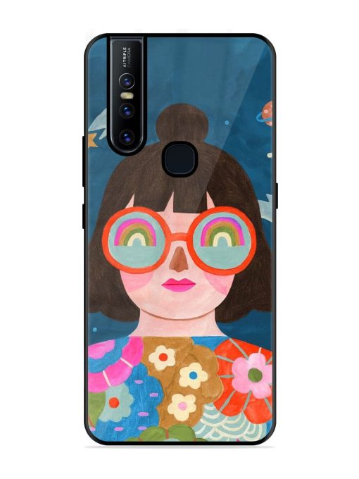 Dreamscape Vision Glossy Soft Edge Case for Vivo V15 Chachhi