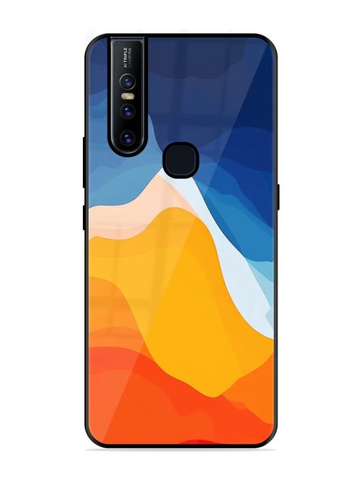 Liquid Landscape Glossy Soft Edge Case for Vivo V15 Chachhi