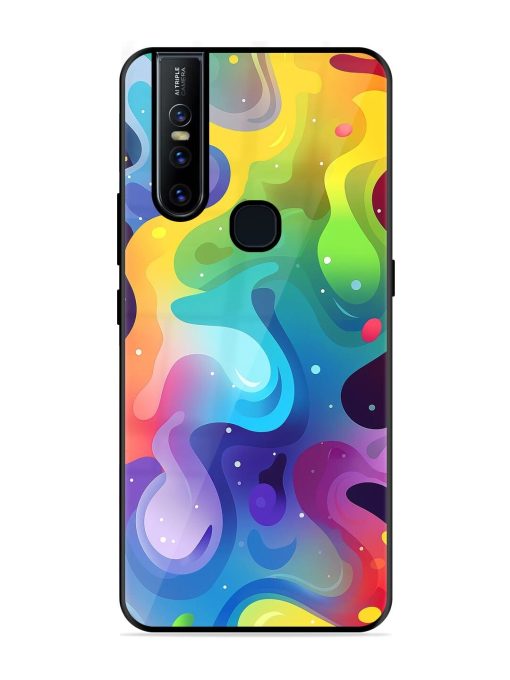 Rainbow River Glossy Soft Edge Case for Vivo V15 Chachhi