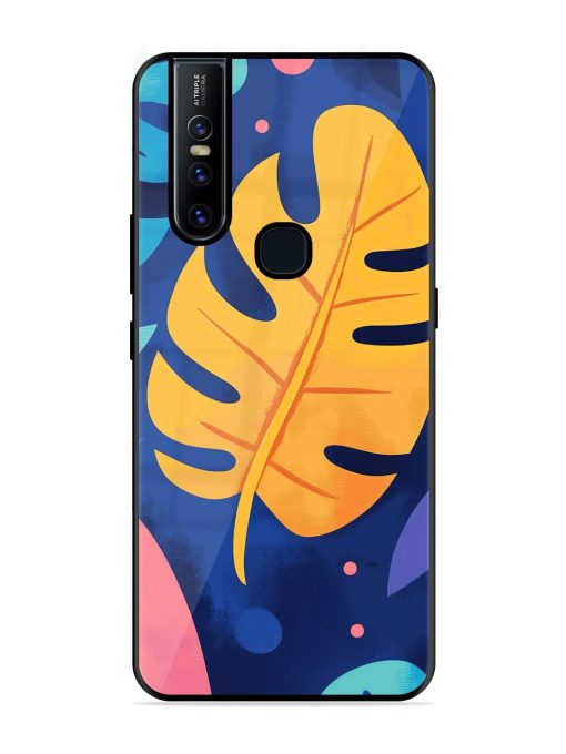 Tropical Tapestry Glossy Soft Edge Case for Vivo V15 Chachhi