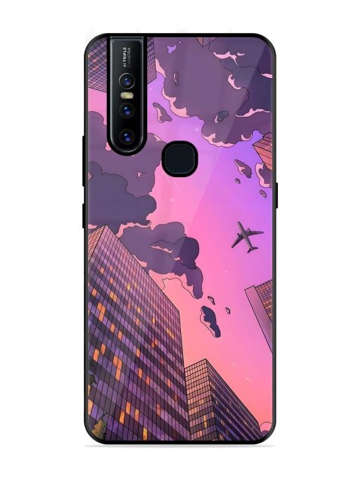 Urban Twilight Glossy Soft Edge Case for Vivo V15 Chachhi