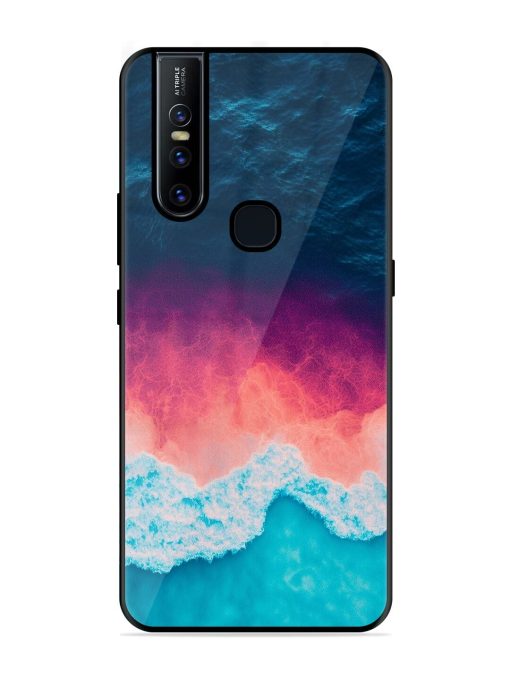 Where The Ocean Meets The Sky Glossy Soft Edge Case for Vivo V15 Chachhi