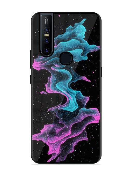 Cosmic Currents Glossy Soft Edge Case for Vivo V15 Chachhi