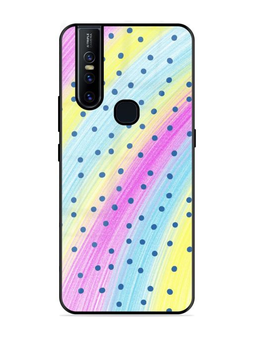 Polka Dot Paradise Glossy Soft Edge Case for Vivo V15 Chachhi