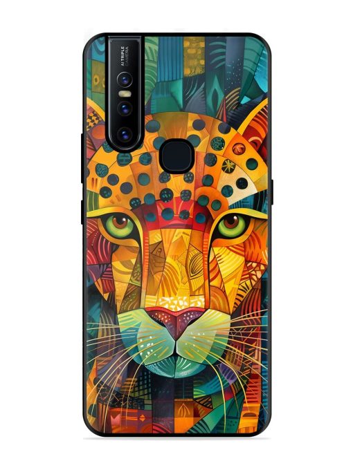 Mosaic Majesty Glossy Soft Edge Case for Vivo V15 Chachhi